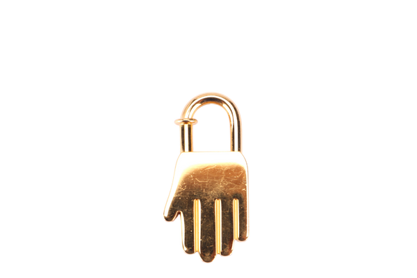 HERMES PALM 2002 GOLD LOCK NO BOX