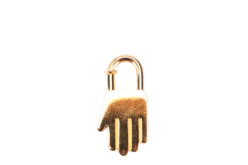 HERMES PALM 2002 GOLD LOCK NO BOX