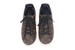 LOUIS VUITTON FRONTROW LEATHER TRAINERS SIZE 7.5