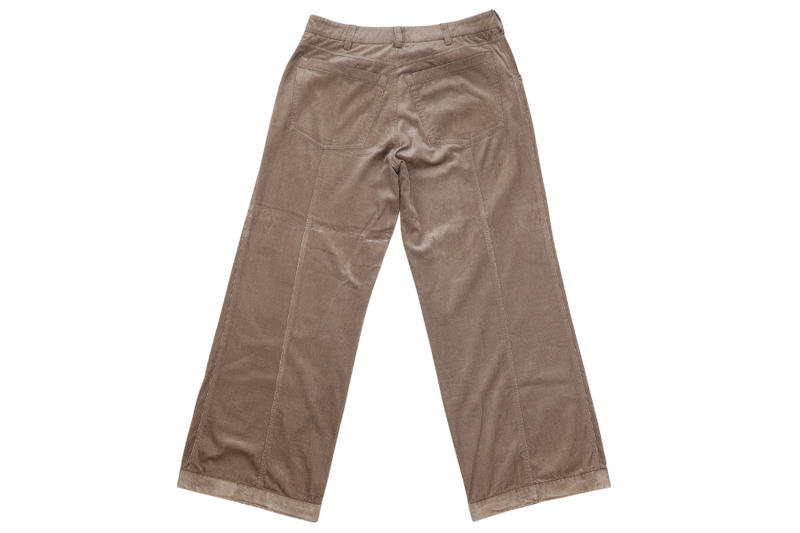 GIORGIO ARMANI BROWN LONG PANTS SIZE 48