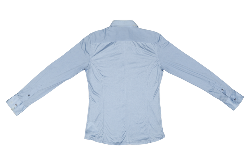 DOLCE &VGABBANA LONG SLEEVE GREY BUTTON SHIRT SIZE 15/40