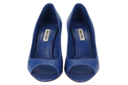 MIU MIU BLUE HIGH HEELS 39