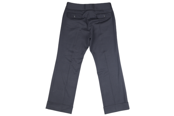 DOLCE & GABBANA BLACK SLACK 48