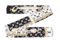 L0UIS VUITTON BLACK MONOGRAM CONFIDENTIAL BANDEAU (M78656)