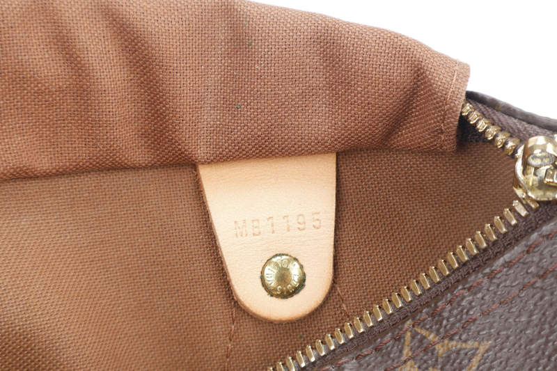LOUIS VUITTON M41113 SPEEDY 25 BANDOULIERE MONOGRAM CANVAS WITH SLING, KEY&LOCK AND DUST COVER