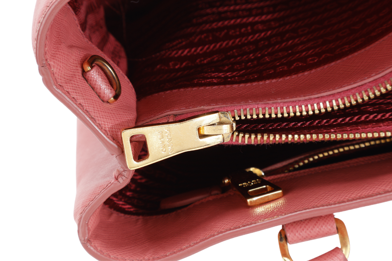 PRADA BN1874 SAFFIANO LUX TAMARIS COLOR GOLD HARDWARE WITH CARD, STRAPS NO DUST COVER