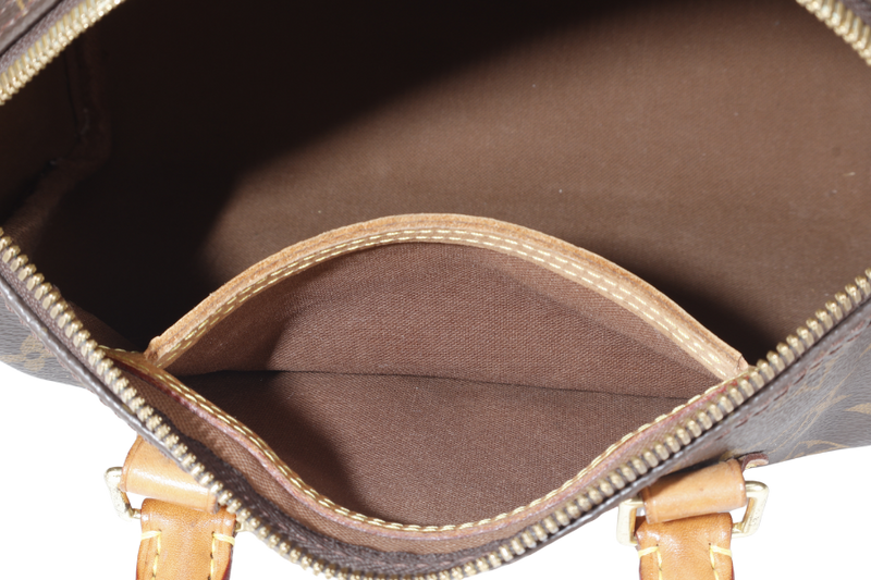LOUIS VUITTON M41113 SPEEDY 25 BANDOULIERE MONOGRAM CANVAS WITH SLING, KEY&LOCK AND DUST COVER
