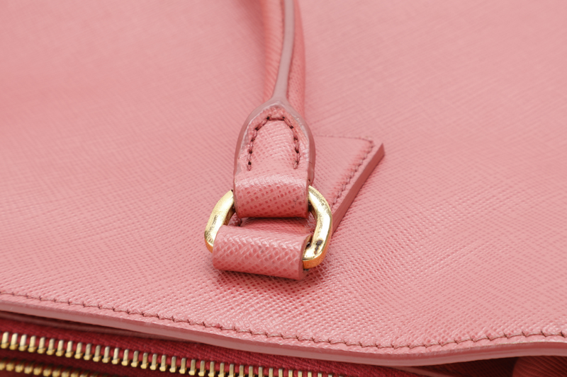 PRADA BN1874 SAFFIANO LUX TAMARIS COLOR GOLD HARDWARE WITH CARD, STRAPS NO DUST COVER