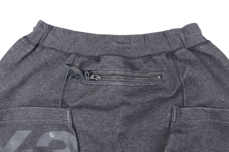 YOHJI YAMAMOTO Y3 ADIDAS AG DARK GREY LONG JOGGER SIZE S