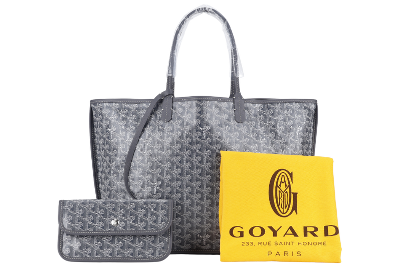 GOYARD ANJOU PM BAG GREY COLOR WITH DUST COVER