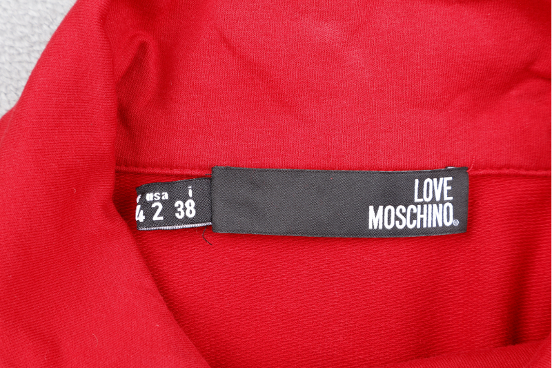 LOVE MOSCHINO RED LONG DRESS