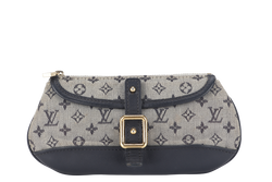 LOUIS VUITTON SOPHIE POCHETTE (M92672) BLACK MINI LIN MONOGRAM GOLD HARDWARE NO DUST COVER