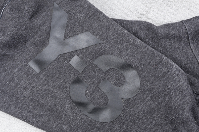 YOHJI YAMAMOTO ADIDAS Y3 SIZE M HOODIE DARK GREY