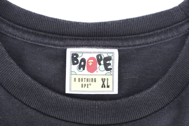 BAPE A BATHING FIFE BAPETAVERSE NFS T -SHIRT BLACK SIZE XL