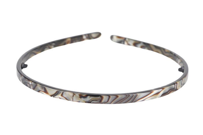 ALEXANDRE DE PARIS (A.D.P) TIMELESS ONYX HEADBAND