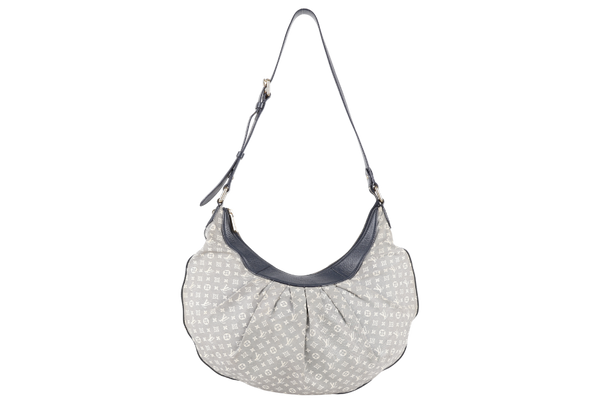 LOUIS VUITTON M40404 IDYLLE RHAPSODY MM NAVY BLUE MONOGRAM CANVAS GOLD HARDWARE WITH DUST COVER