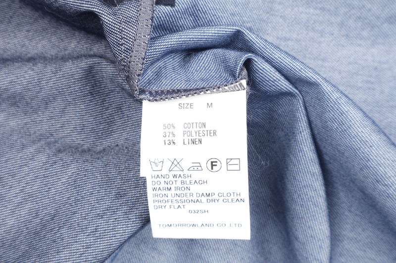 TOMORROWLAND GREY BLUE T SHIRT SIZE M