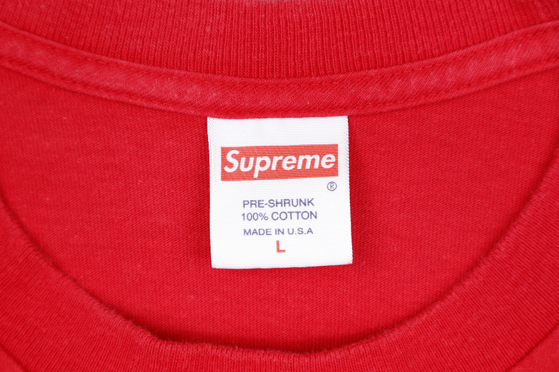 SUPREME GUTS TEE RED SIZE L