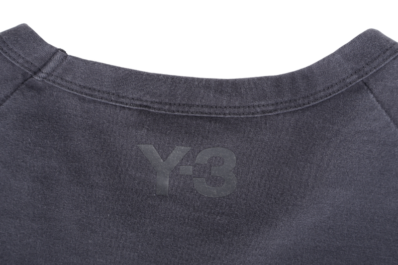 ADIDAS Y3 3STRIPE PACKABLE T-SHIRT BLACK SIZE S