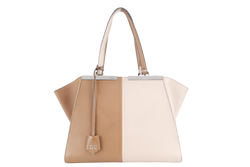 FENDI BICOLOR 3JOURS LEATHER TOTE BAG NO DUST COVER