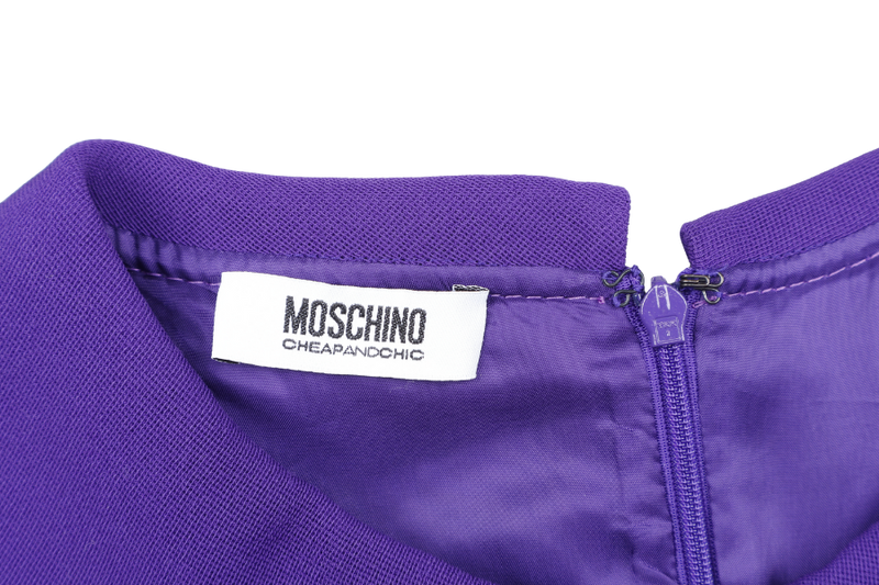 MOSCHINO CHEAP AND CHIC BLUE DRESS
