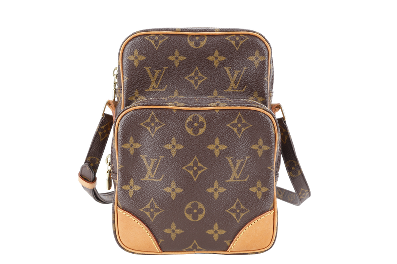 LOUIS VUITTON AMAZON SLING BAG MONOGRAM CANVAS GOLD HARDWARE NO DUST COVER
