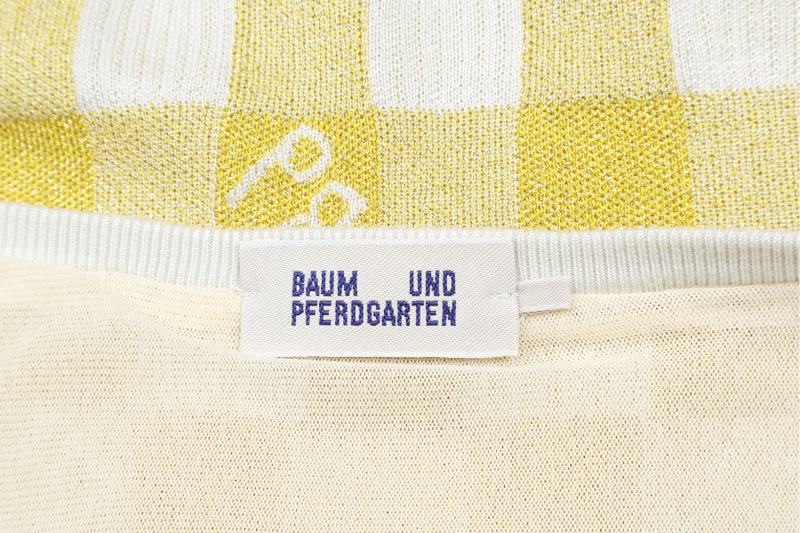 BAUM UND PFERDGARTEN YELLOW DRESS L