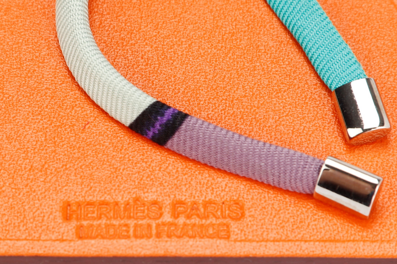 Hermes Horse Head Charm, Fuchsia & Orange Color