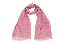 MOSCHINO CHEAP AND CHIC PINK SCARF