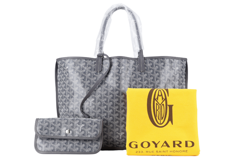 GOYARD ANJOU PM BAG GREY COLOR WITH DUST COVER