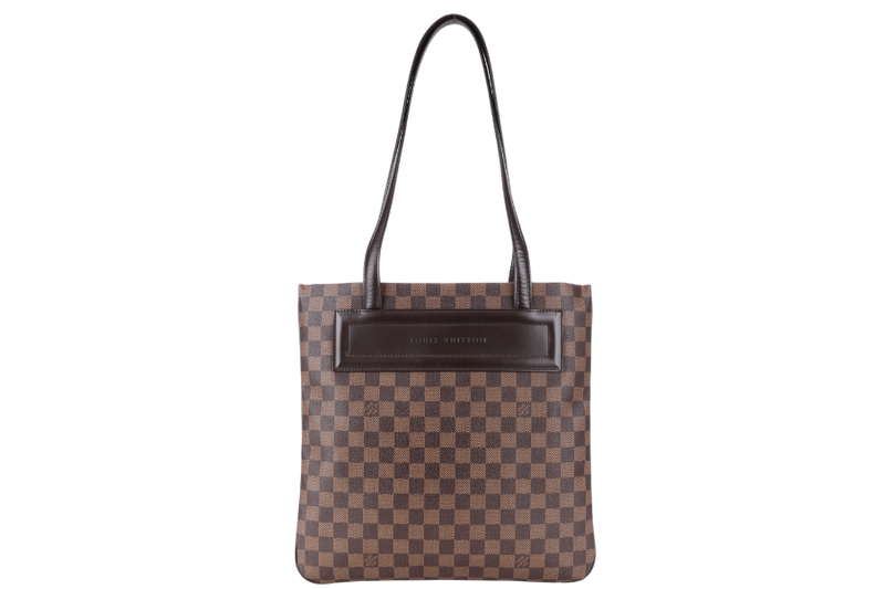 LOUIS VUITTON M51149 CLIFTON HANDBAG DAMIER EBENE GOLD HARDWARE NO DUST COVER