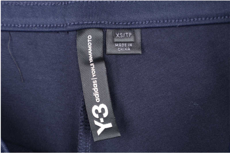 YOHJI YAMAMOTO Y3 ADIDAS SIZE XS JOGGER PANTS NAVY BLUE