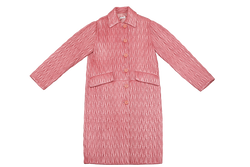 MIU MIU TAMARIS COLOR NAPPA MATELASSE COAT SIZE 40 WITH DUST COVER