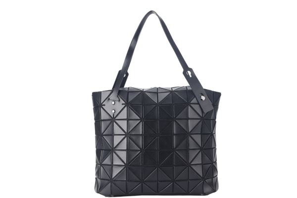 ISSEY MIYAKE BAO BAO ZIPPER TOTE IN BLACK NO DUST COVER