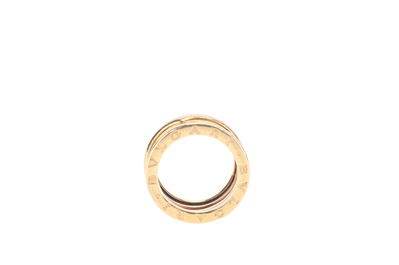BVLGARI B.ZERO 1 RING 18K YG SIZE 50 WITH BOX