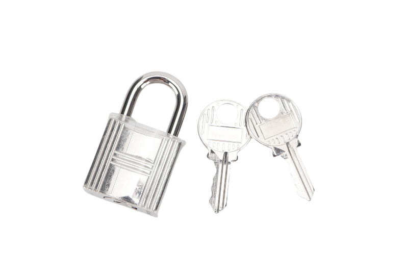 HERMES PADLOCK 2 KEYS NO.163