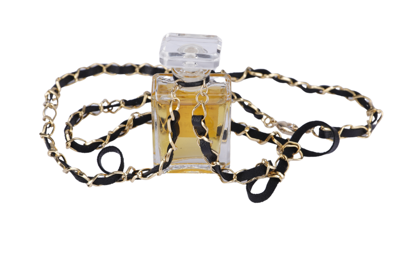 Chanel N5 Perfume Pendant Necklace