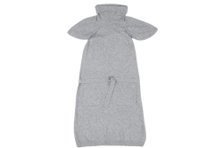 LOVE MOSCHINO GREY LONG DRESS