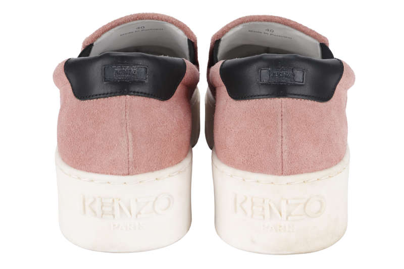 KENZO TIGER LEATHER TRAINERS SIZE 40