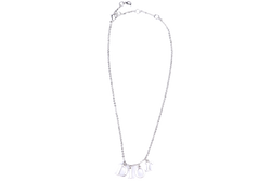Christian Dior Silver Dior Initials Necklace, L 36cm, no Box