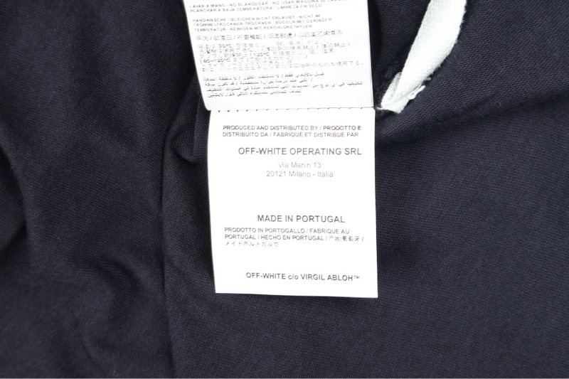 OFF WHITE GLOBAL WARMING T SHIRT MAIN LABEL