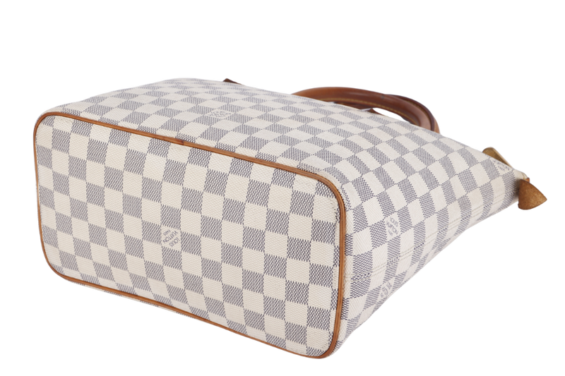 LOUIS VUITTON N51186 SALEYA (VI4027) PM SIZE DAMIER AZUR CANVAS, NO DUST COVER