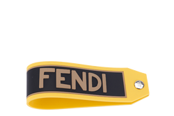 Fendi Yellow Color Tag Charm No Box