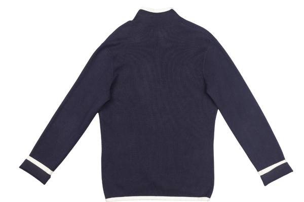 POLO INDIGO COLOR WOOL SWEATER SIZE S