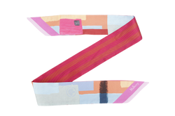 MULBERRY MULTICOLOR POLYESTER BANDEAU