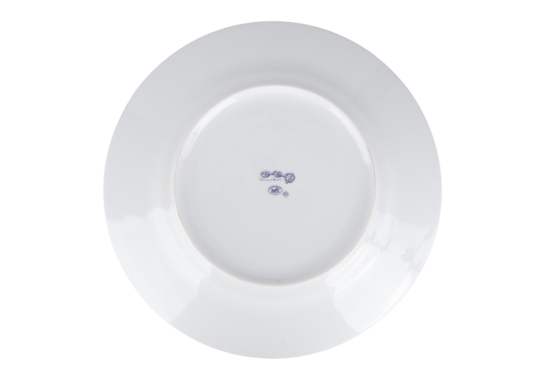 HERMES CHAIN D'ANCRE PORCELAIN PLATE WITH BOX