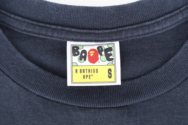 BAPE 1ST CAMO KATAKANA TEE BLACK S SIZE