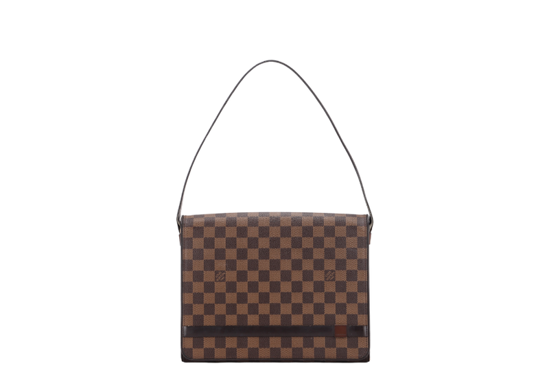LOUIS VUITTON N51161 TRIBECA CARRE (TH0022) DAMIER EBENE, NO DUST COVER & BOX