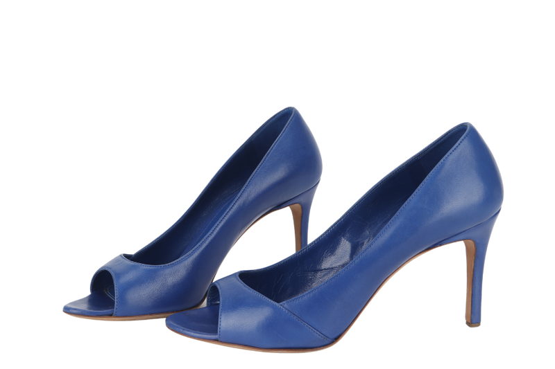 MIU MIU BLUE HIGH HEELS 39