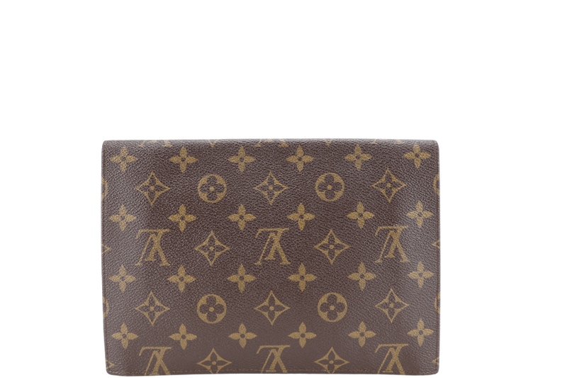 LOUIS VUITTON LAVA 23 POCHETTE MONOGRAM CANVAS GOLD HARDWARE NO DUST COVER